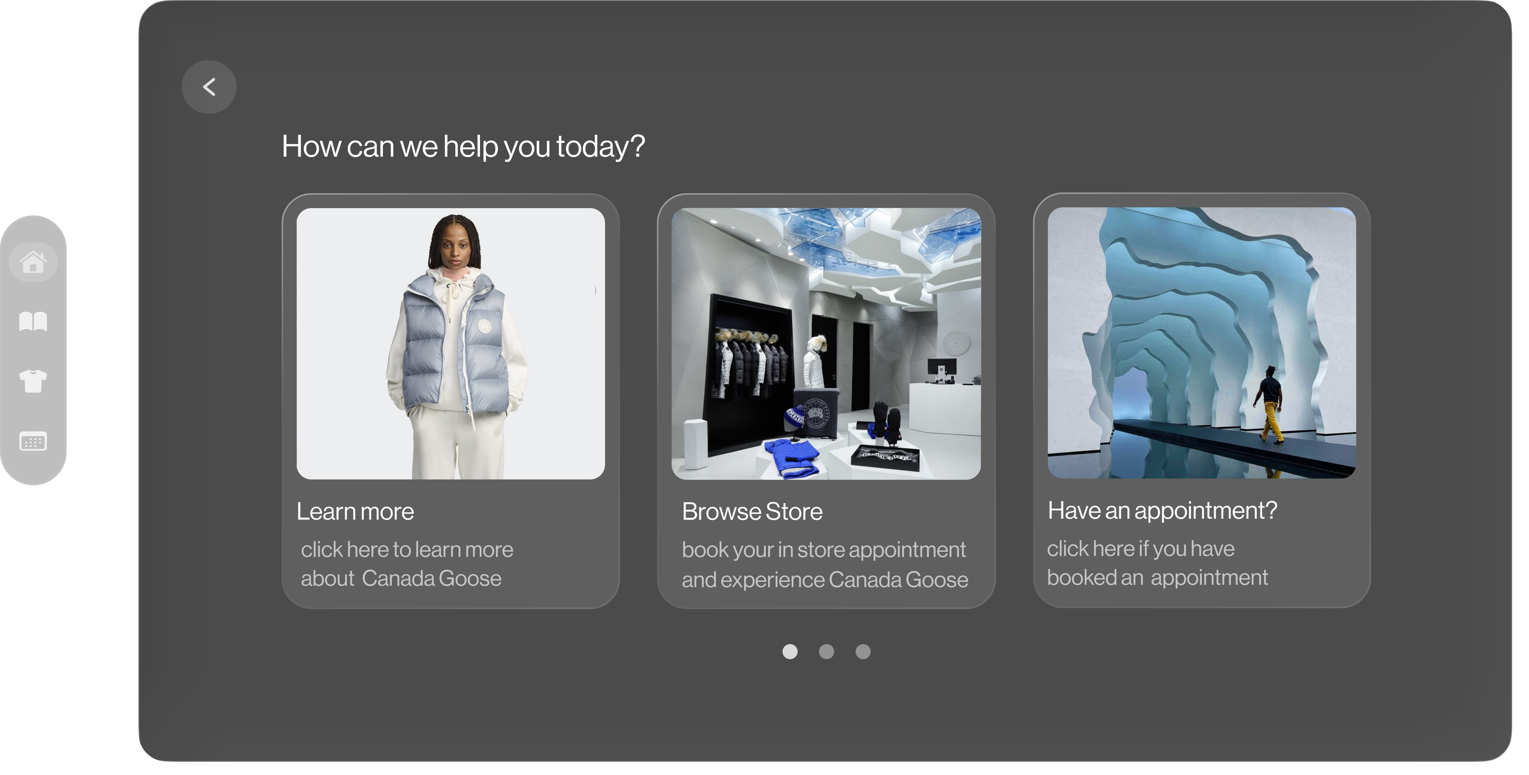 How can we help you today - Solution options