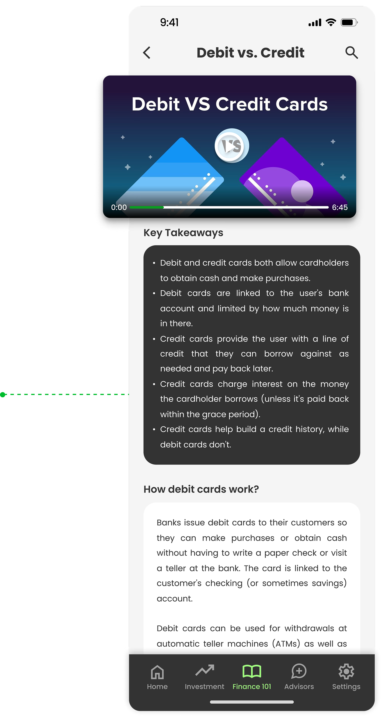 TD Finance 101 - Lesson Detail