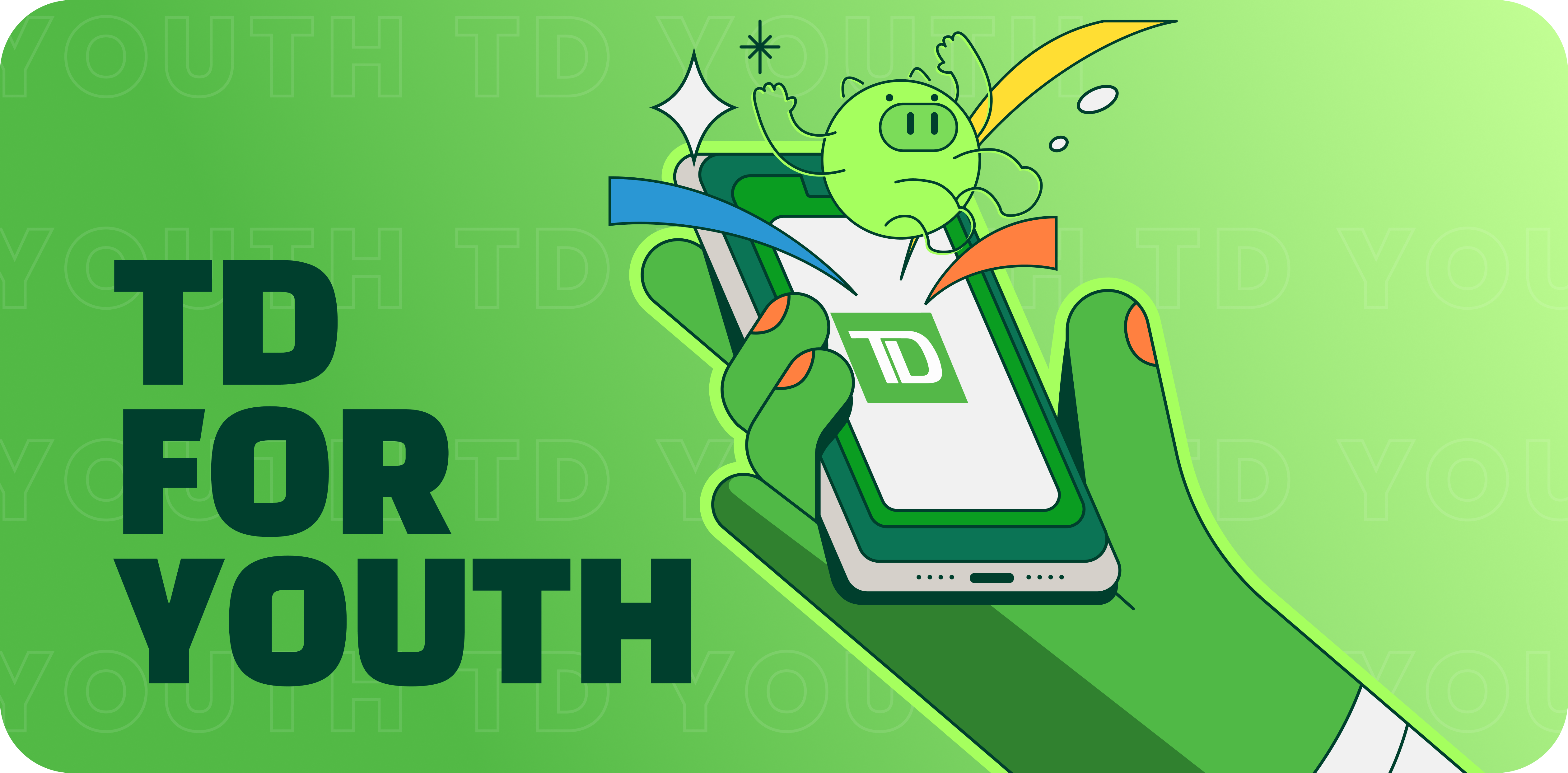 TD Youth Banking App Hero Banner